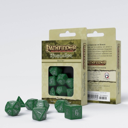 Кубики (дайси) Набір кубиків Pathfinder Kingmaker Dice Set (7)