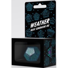 Кубик D12 Weather Generator Die: Blue&Turquise (1)