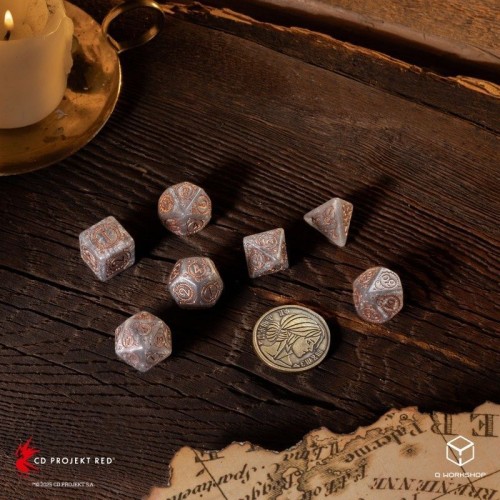 Кубики (дайсы) Набор кубиков The Witcher Dice Set. Ciri - Elder Blood (7)