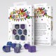 Кубики (дайси) Набір кубиків Happy Birthday Dice Set: Streamers