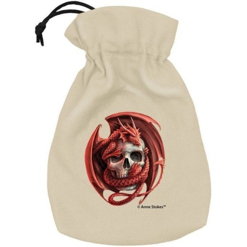Башти, дайстреї, мішечки, стакани Мішечок Anne Stokes Dice Pouch: Skull Embrace