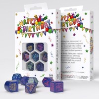 Набор кубиков Happy Birthday Dice Set: Стримеры