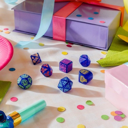 Набор кубиков Happy Birthday Dice Set: Стримеры