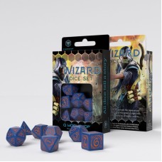 Набір кубиків Wizard Dark-Blue & Orange Dice Set (7)