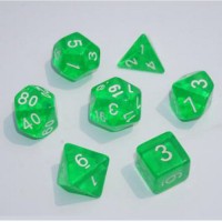 Набір кубиків Games7Days TRANSPARENT в асортименті (7 шт)