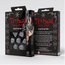 Набор кубиков Tribal Dice Set: Pearl & Brown