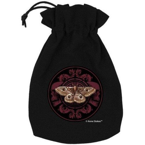 Башти, дайстреї, мішечки, стакани Мішечок Anne Stokes Dice Pouch: Magic Moth