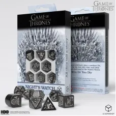 Набор кубиков Game of Thrones. Night's Watch Dice Set