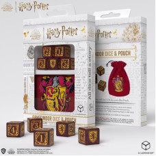 Набір кубиків з мішечком Harry Potter. Gryffindor Dice & Pouch (5)