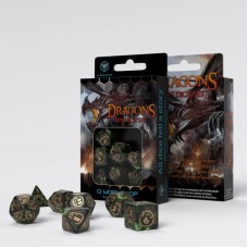 Набір кубиків Dragons Dice Set: Nephrite (7)