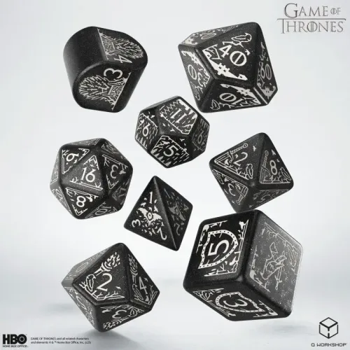 Набір кубиків Game of Thrones. Night's Watch Dice Set