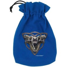 Мешочек Anne Stokes Dice Pouch: Волчье трио