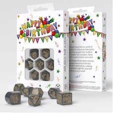Набір кубиків Happy Birthday Dice Set: Confetti