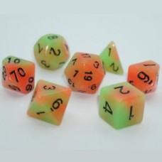 Набір кубиків Games7Days GLOW IN THE DARK двокольоровий в асортименті (7 шт)