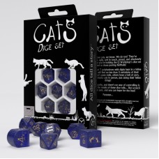 Набір кубиків Cats Modern Dice Set: Meowster (7)