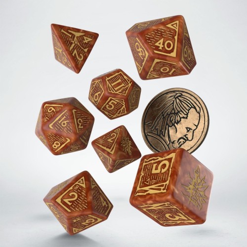 Набор кубиков The Witcher Dice Set. Vesemir - The Wise Witcher (7)
