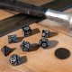 Кубики (дайси) Набір кубиків The Witcher Dice Set. Geralt - Silver Sword Dice Set (7)