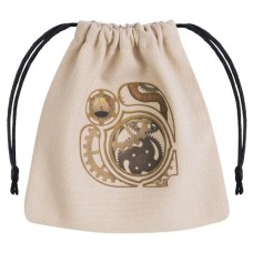 Мішечок Steampunk Beige & multicolor Dice Bag