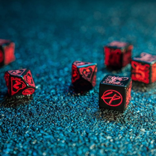 Набор кубиков Cyberpunk Red: Night City Essential Set (6)