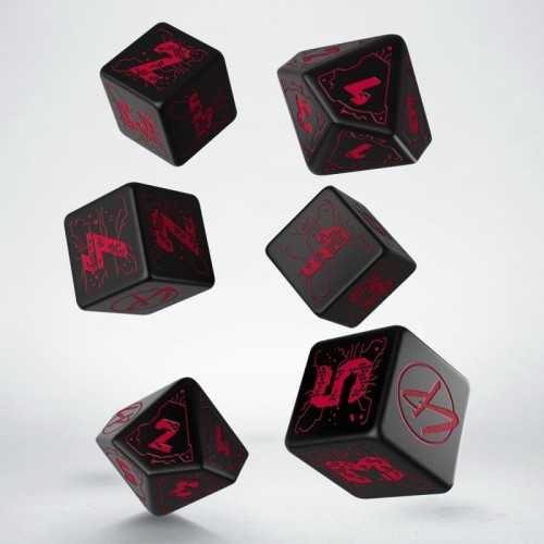Набор кубиков Cyberpunk Red: Night City Essential Set (6)