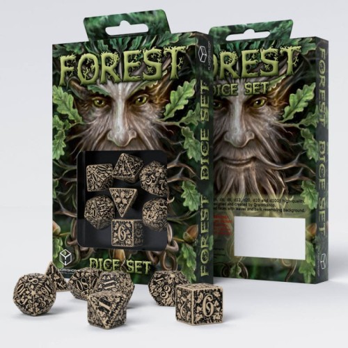 Кубики (дайсы) Набор кубиков Forest Dice Set: Savannah (7)