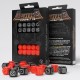 Кубики (дайси) Набір кубиків Fortress Compact Black & Red D6 Dice (20)