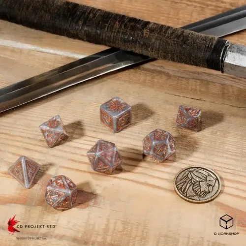 Набор кубиков The Witcher Dice Set. Геральт - Цена нейтралитета (7)