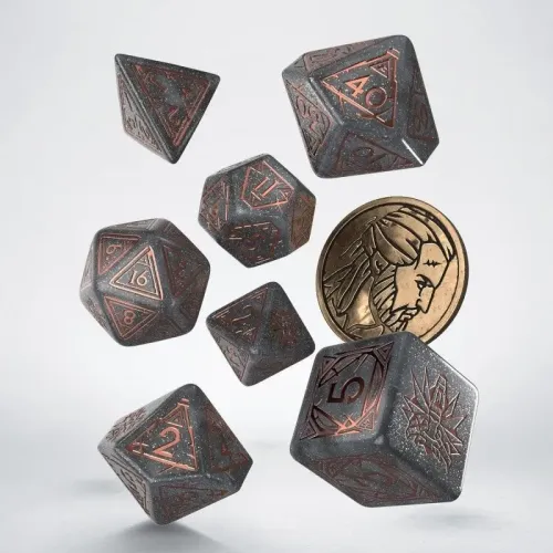 Набор кубиков The Witcher Dice Set. Геральт - Цена нейтралитета (7)