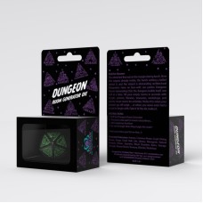 Кубик D20 Dungeon Generator Die: Black&Green (1)