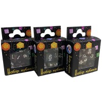 Набор кубиков Games7Days GLITTER двухцветный в ассортименте (7 шт.)