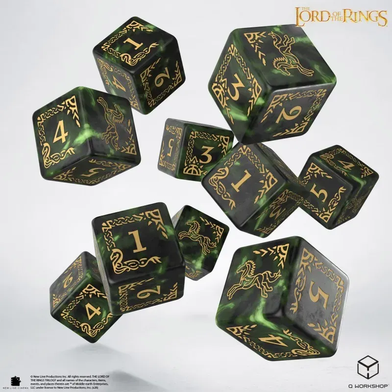 Набір кубиків The Lord of the Rings: Rohan 10xD6 Dice Set