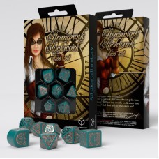 Набір кубиків Steampunk Clockwork Nautical Apparatus Modern Dice Set (7)