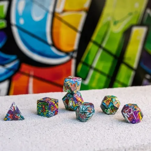 Набор кубиков Full Art Dice Set: Граффити
