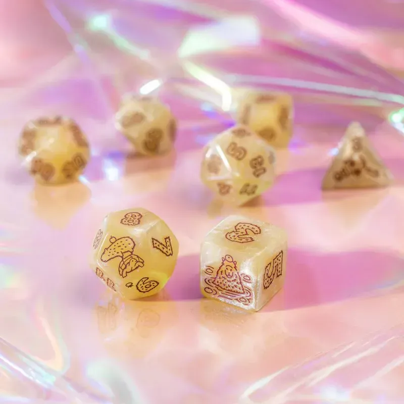 Набор кубиков Capybara Dice Set: Sleepie