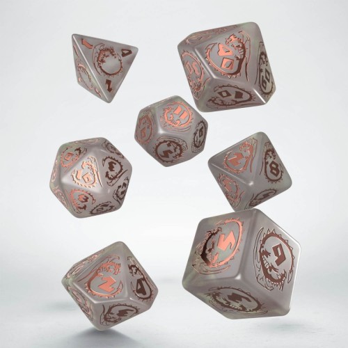 Набор кубиков Dragons Dice Set: Quartz (7)