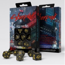 Набір кубиків Cyberpunk Red Dice Set: Wet Work