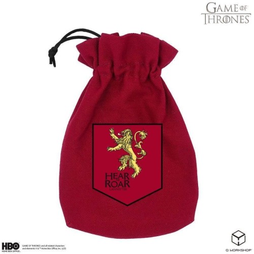 Башни, дайстреи, мешочки, стаканы Мешочек Game of Thrones. Lannister Dice Pouch