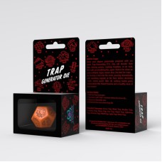 Кубик D12 Trap Generator Die: Orange&Black (1)