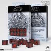 Набір кубиків Game of Thrones. Targaryen 10xD6 Dice Set