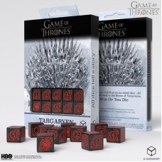 Набор кубиков Game of Thrones. Targaryen 10xD6 Dice Set
