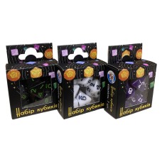 Набір кубиків Games7Days OPAQUE в асортименті (7 шт)