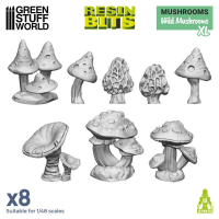 3D-фигурки GSW Printed — Растения — Setas Wild XL (большие грибы)