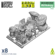 3D-фигурки GSW Printed — Растения — Setas Wild XL (большие грибы)