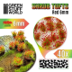Shrubs Tufts 6 mm - Red Flowers (Трава штучна пучки червоні)