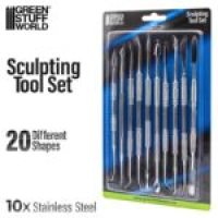 Набір інструментів Green Stuff World Sculpting Tools SETx10