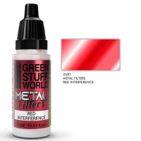Фарба з металевим ефектом GSW Metal Filters - RED interference 17ml