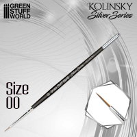 Пензель GSW Kolinsky Brush size #00 – SILVER SERIES