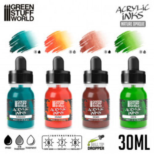 Набор красок GSW Acrylic Links Set — Opaque Nature (х4)