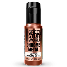 Фарба Green Stuff World Chrome Metal Paint - COPPER COLOR 17ml