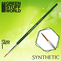 Пензель GSW Synthetic Brush size #1 – GREEN SERIE